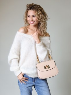TOREBKA DAMSKA  HEGO'S MILANO 4284 MARTELLATO BEIGE