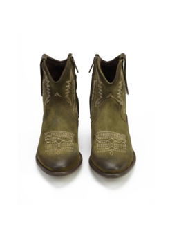 KOWBOJKI HEGO'S MILANO ZOE03 CAMOSCIO OLIVA