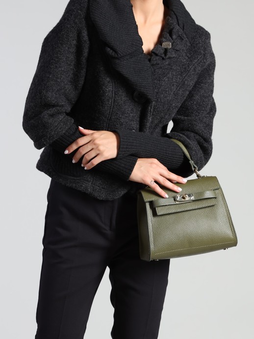 TOREBKA HEGO'S MILANO 2167 MARTELLATO KHAKI