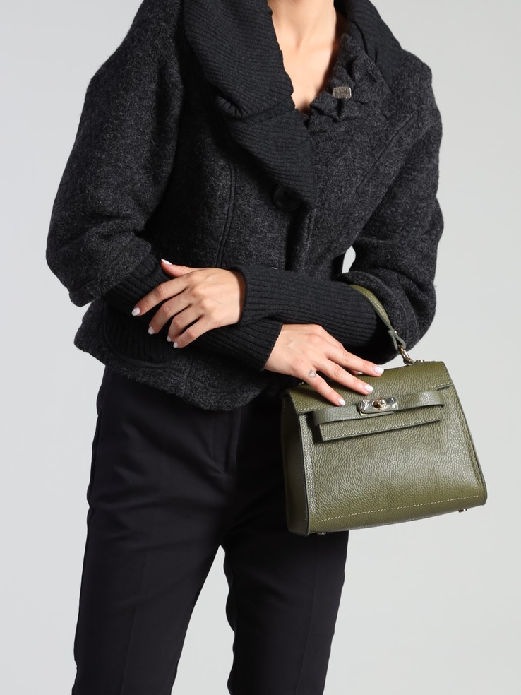 TOREBKA HEGO'S MILANO 2167 MARTELLATO KHAKI