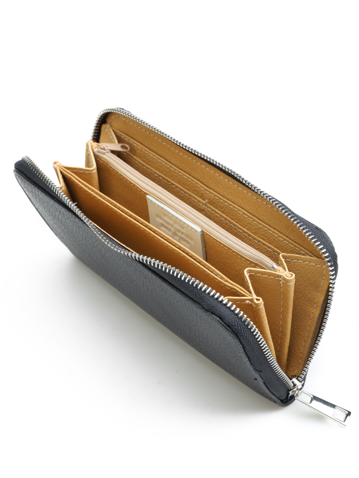 PORTFEL DAMSKI HEGO'S MILANO 100122 MARTELLATO BLU NOTTE