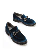 MOKASYNY HEGO'S MILANO WX34-1-B.71 VELVET NAVY