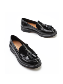 MOKASYNY HEGO'S 27063 ABRASIVATO NERO