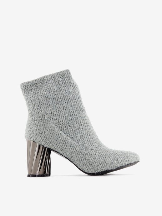 BOTKI HEGO'S MILANO 1752X-06 TRONCHETTO GREY