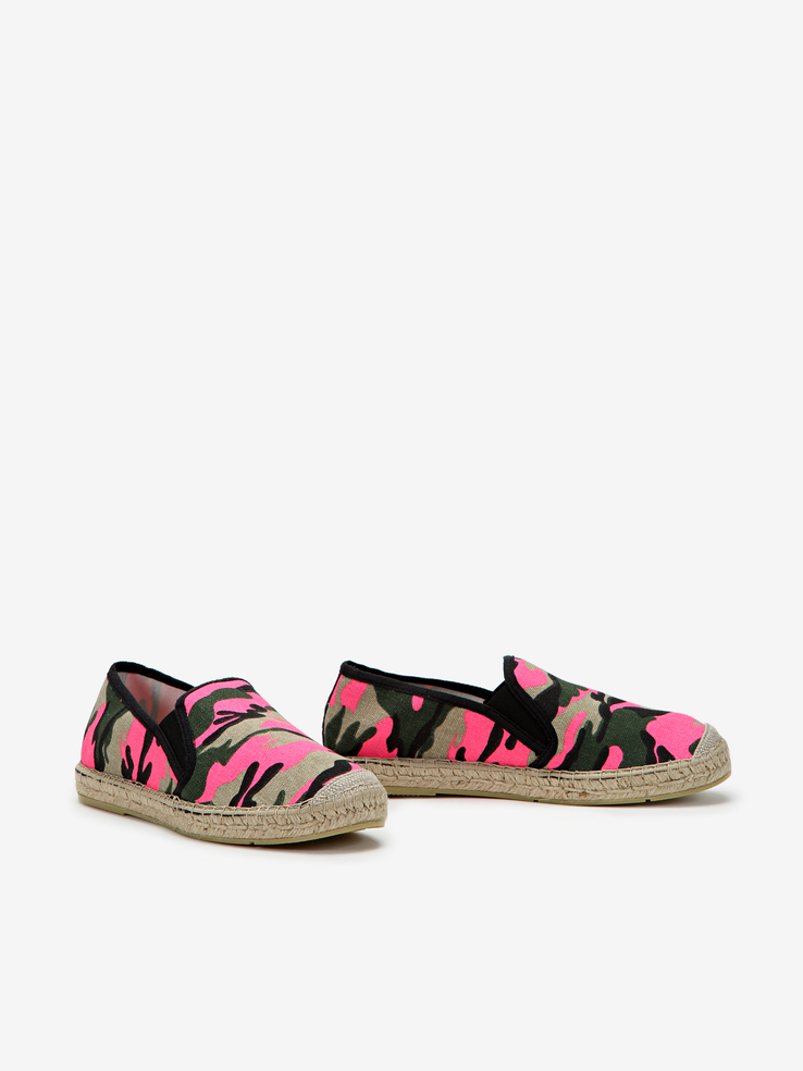 ESPADRYLE VIDORRETA MEN 40500 CAMUFLAJE FUXIA