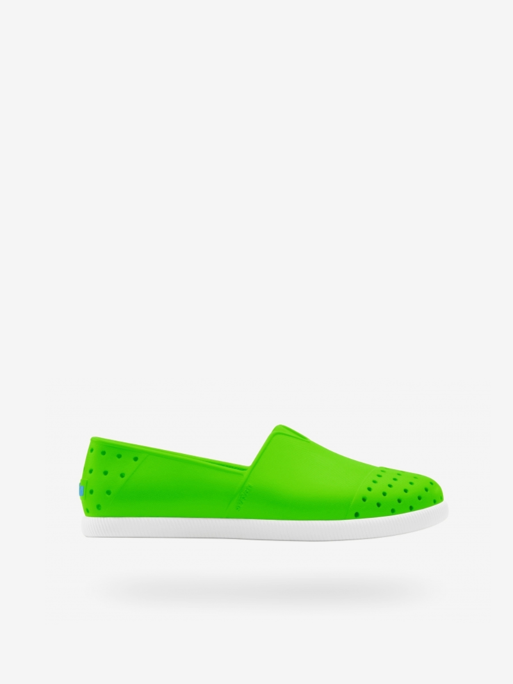 DZIECIĘCE TRAMPKI NATIVE VERONA_KIDS ACID GREEN/SW