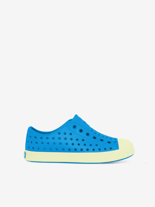 DZIECIĘCE TRAMPKI NATIVE JEFFERSON_GLOW_KIDS WAVE BLUE