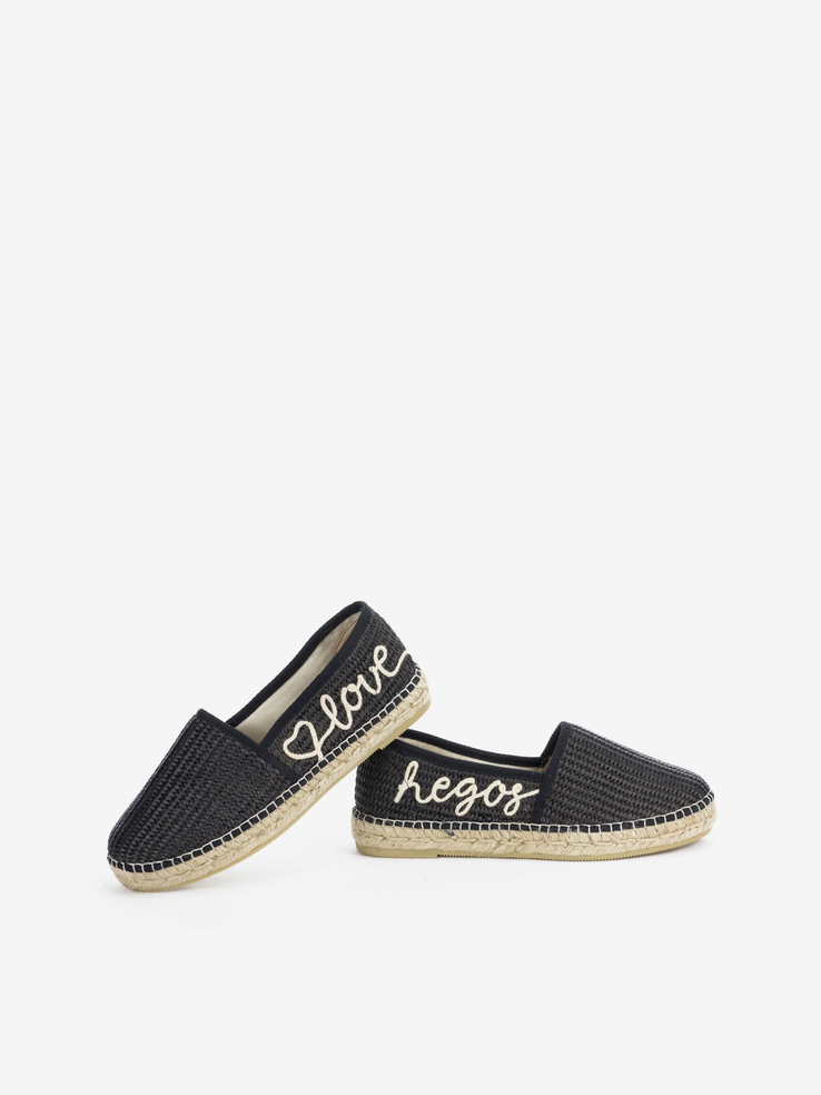 ESPADRYLE HEGO'S MILANO MAR28-JP NATU NEGRO