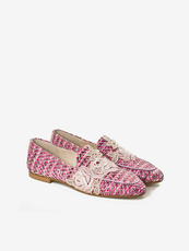 MOKASYNY HEGO'S 1019 INTRECCIO ROSA