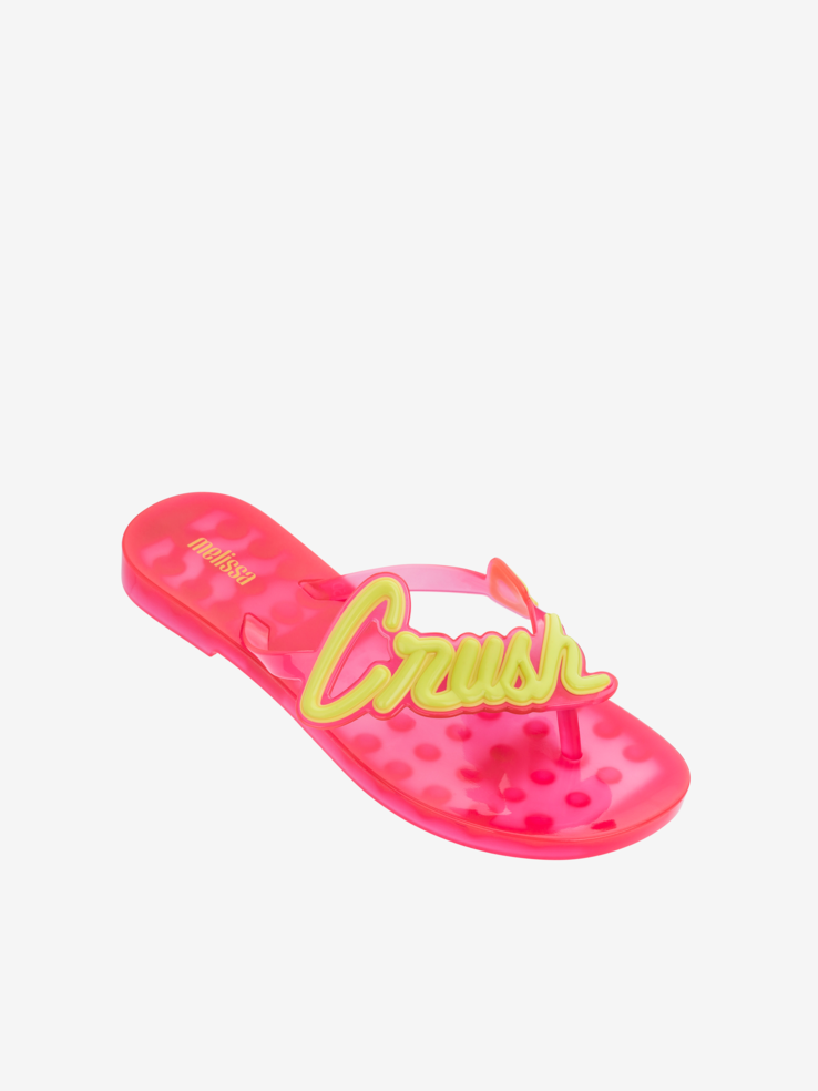 RÓŻOWE KLAPKI MELISSA 32546 SUN CRUSH PINK/YELLOW