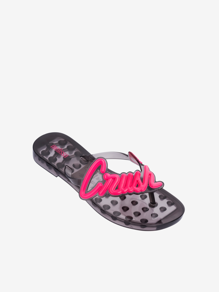 KLAPKI DAMSKIE MELISSA  32546 SUN CRUSH SMOKE/FUCSHIA