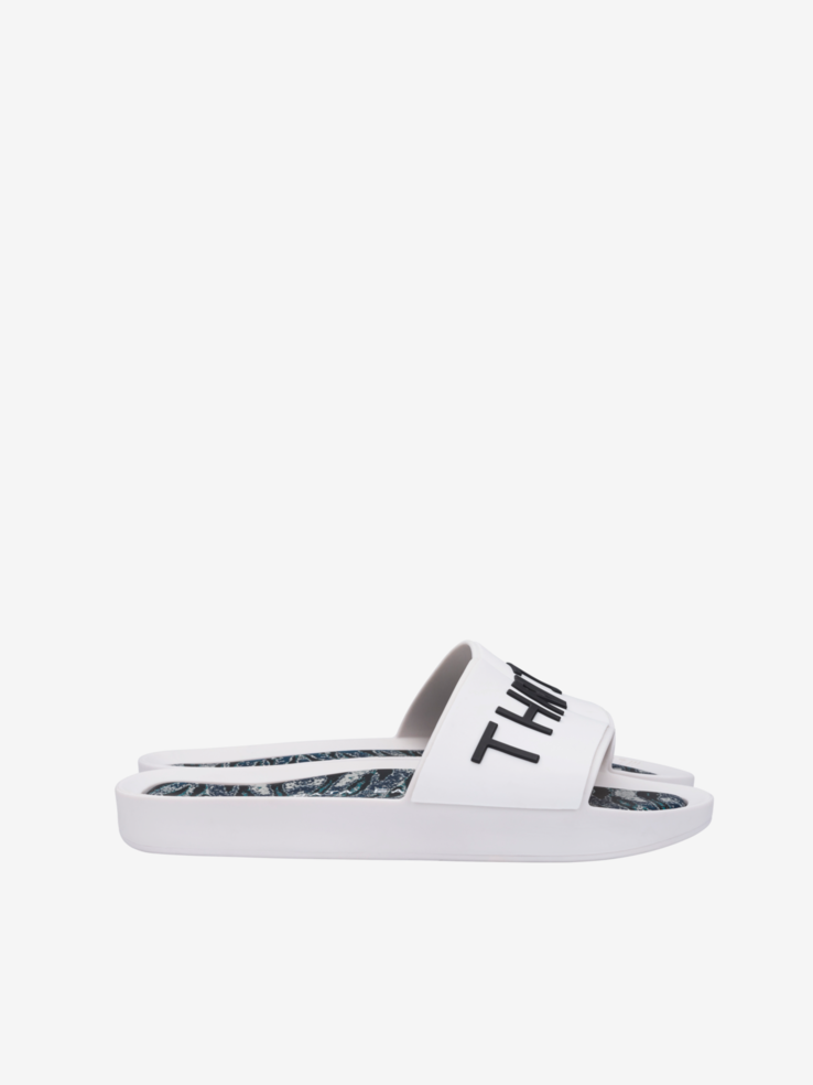 KLAPKI DAMSKIE MELISSA  32327 BAJA EAST WHITE/BLACK