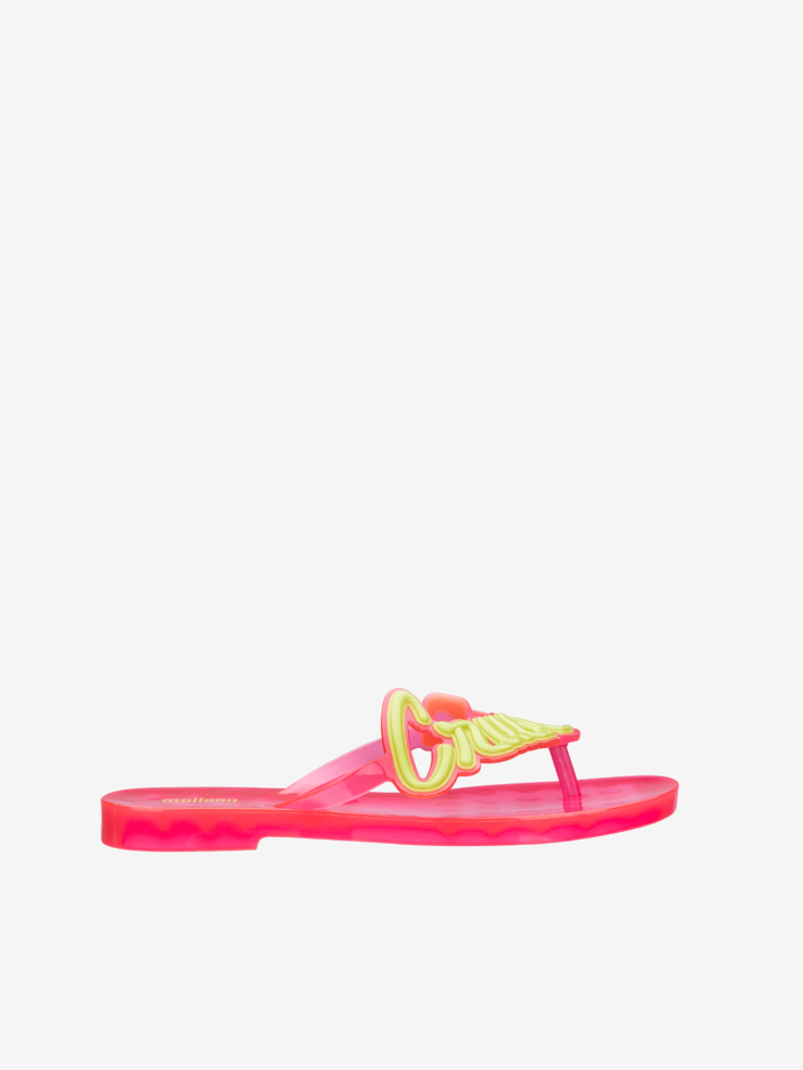 RÓŻOWE KLAPKI MELISSA 32546 SUN CRUSH PINK/YELLOW