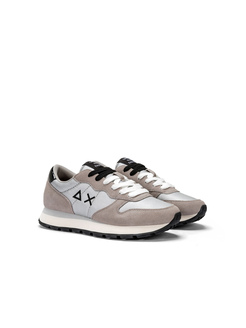 SNEAKERSY SUN68 Z43203 ALLY BRIGHT NYLON ARGENTO
