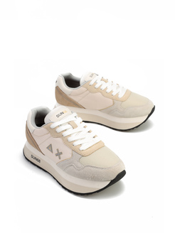 SNEAKERSY SUN68 Z43219 KELLY MULTI BIANCO PANNA