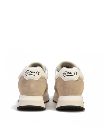 KREMOWE SNEAKERSY SUN68