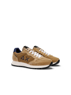 SNEAKERSY SUN68 Z43106 TOM SUEDE BEIGE SCURO/BEIGE
