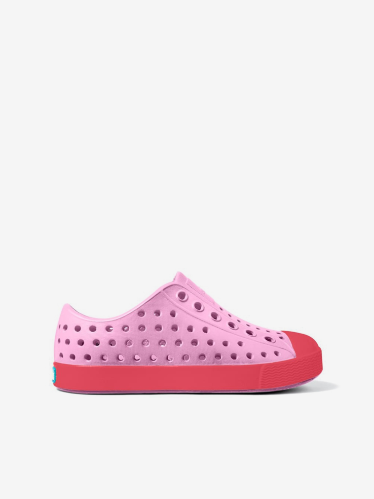 DZIECIĘCE TRAMPKI NATIVE JEFFERSON_KIDS WATERCOLOR PINK/SR