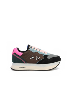 SNEAKERSY SUN68 Z43219 KELLY MULTI MARRONE/NERO