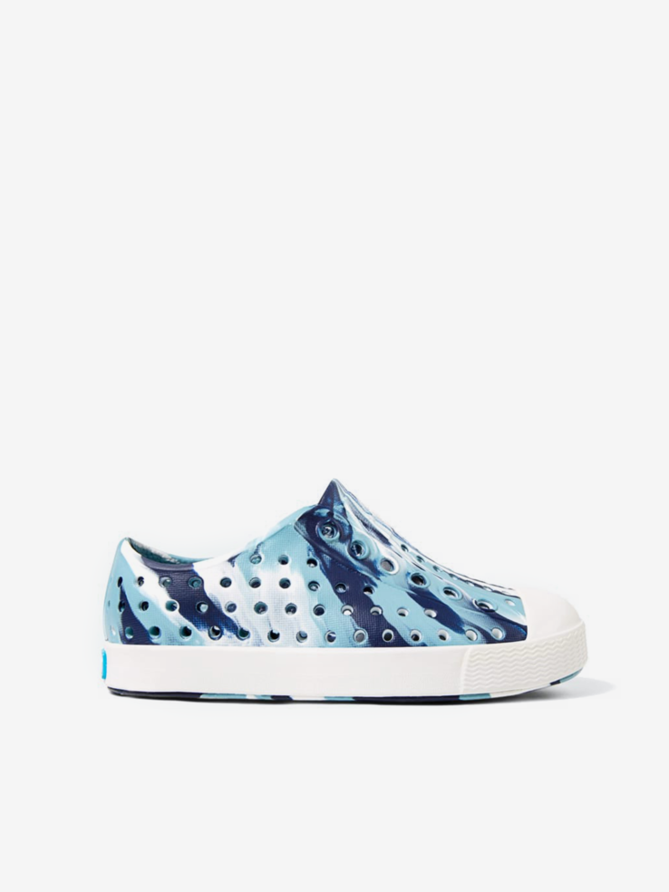 DZIECIĘCE TRAMPKI NATIVE JEFFERSON_MARBLED_KIDS FUJI BLUE/SW