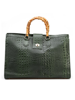 TOREBKA DAMSKA HEGO'S 6150 COCCODRILLO VERDE