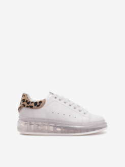 SNEAKERSY HEGO'S M03 VITELLO  BIANCO/NUDE