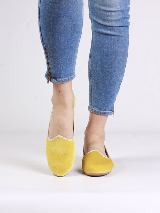 BALERINY HEGO'S MILANO A780 VELUTTO LIMONE