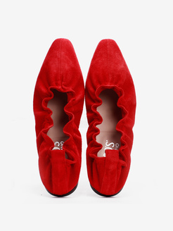 BALERINY HEGO'S 1472 CAMOSCIO ROSSO