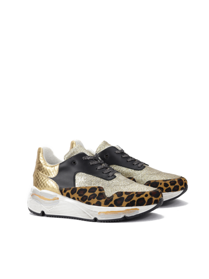 SNEAKERSY Z BROKATEM HEGO'S MILANO