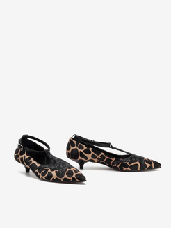 BALERINY HEGO'S MILANO 1584 CAMOSCIO NERO