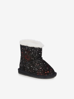 BUTY DZIECIĘCE EMU AUSTRALIA ODDLE GALAXY BLACK EMU_KIDS_TODDLE GALAXY BLACK
