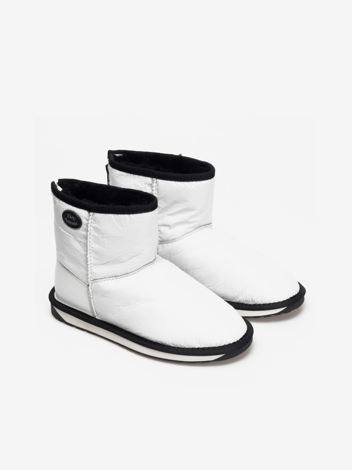 BUTY EMU AUSTRALIA MINI ZIP STINGER COCONUT