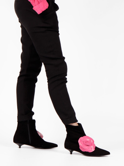 BOTKI  HEGO'S MILANO 1591 VELOUR NERO