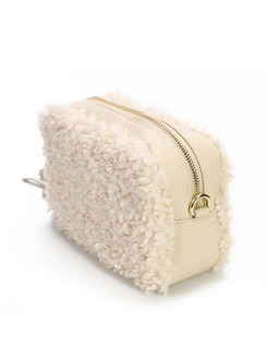 TOREBKA DAMSKA HEGO'S MILANO 1469 TEDDY CREMA