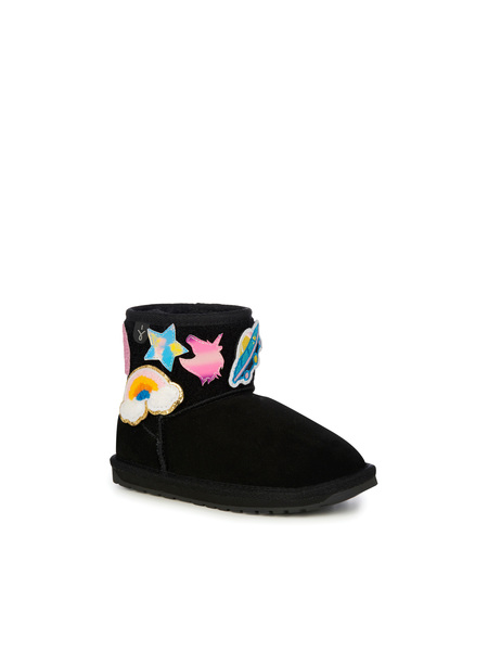 BUTY DZIECIĘCE EMU AUSTRALIA WALLABY MINI PLAY BLACK