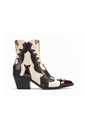 KOWBOJKI NOA HARMON 9098-M37 MIRANDA MULTI BURGUNDY