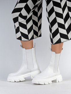 BOTKI HEGO'S MILANO C6 VITELLO BIANCO