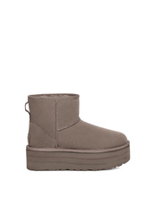 ŚNIEGOWCE UGG UGG CLASSIC MINI PLATFORM SMOKE PLUM