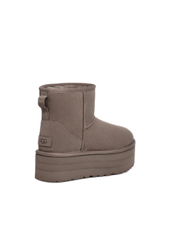 ŚNIEGOWCE UGG UGG CLASSIC MINI PLATFORM SMOKE PLUM