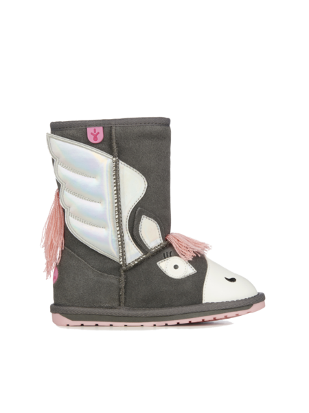 Buty dziecięce Emu Australia Pegasus Charcoal