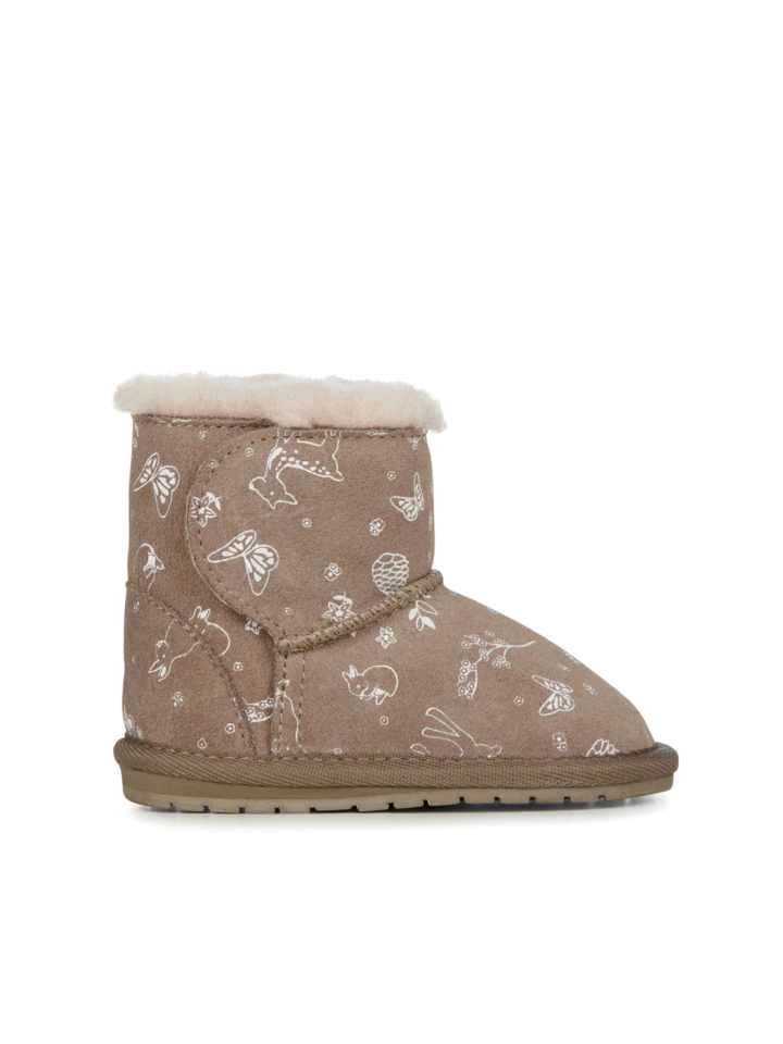 Buty dziecięce Emu Australia Woodland Toddle Mushroom