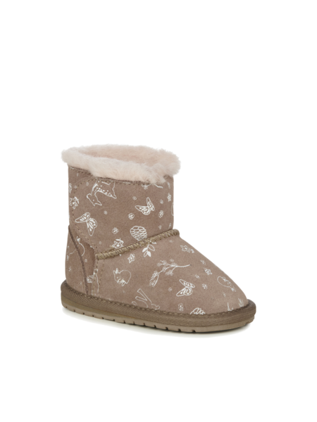 Buty dziecięce Emu Australia Woodland Toddle Mushroom