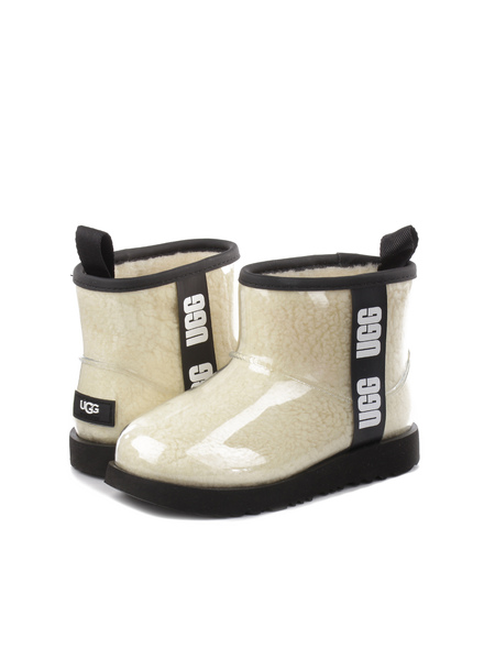 BUTY UGG CLASSIC CLEAR MINI NATUR/BLK