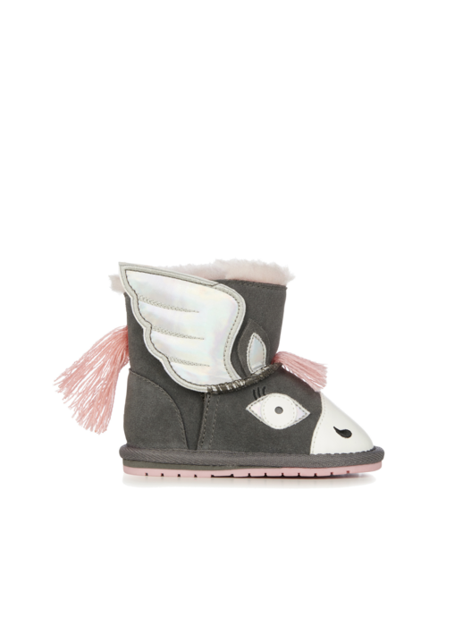 Buty dziecięce Emu Australia Pegasus Walker Charcoal EMU PEGASUS WALKER CHAR