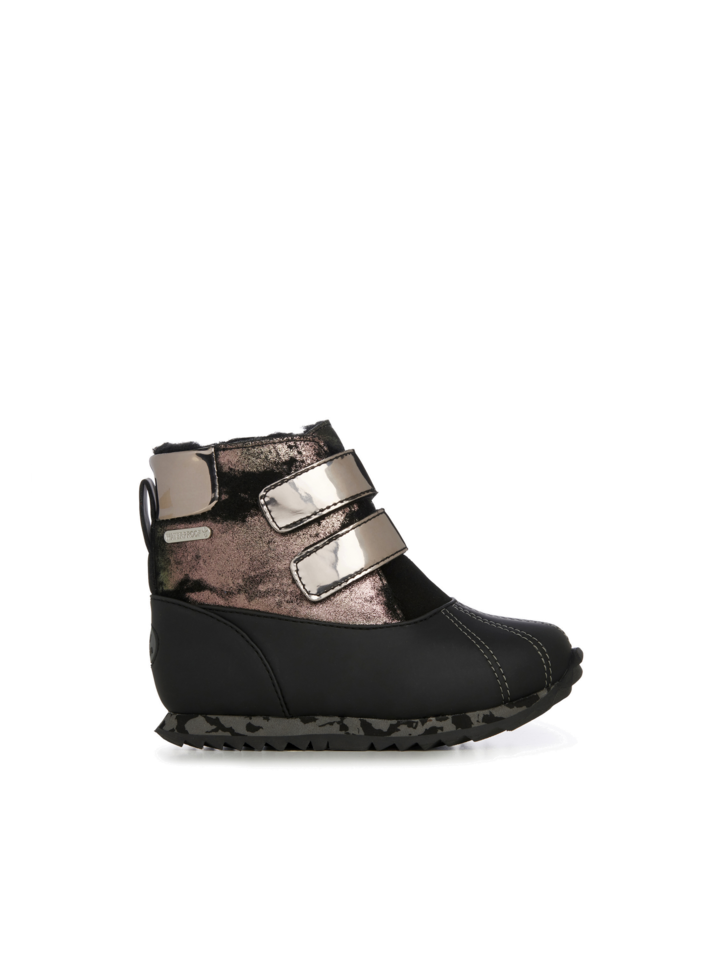 BUTY DZIECIĘCE EMU AUSTRALIA LOCKYER METAL BLACK