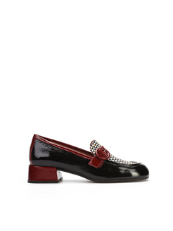MOKASYNY HEGO'S Milano 9501 NAPLAK NERO