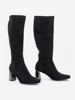 KOZAKI HEGO'S MILANO 450220 SUEDE PU BLACK