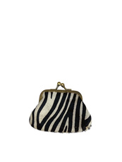 PORTFEL DAMSKI HEGO'S Milano PORTAMONETE PICCOLO ZEBRA