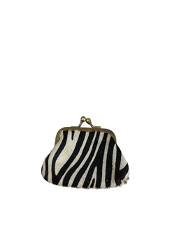 PORTFEL DAMSKI HEGO'S Milano PORTAMONETE PICCOLO ZEBRA