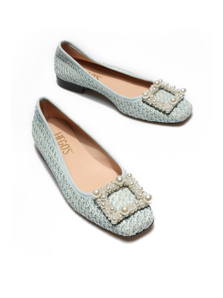 BALERINY Z OZDOBNĄ KLAMRĄ HEGO'S Milano